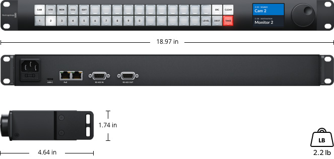Blackmagic Videohub – Tech Specs | Blackmagic Design