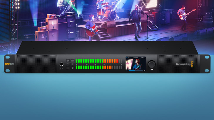 New Blackmagic Audio Monitor 12G G3