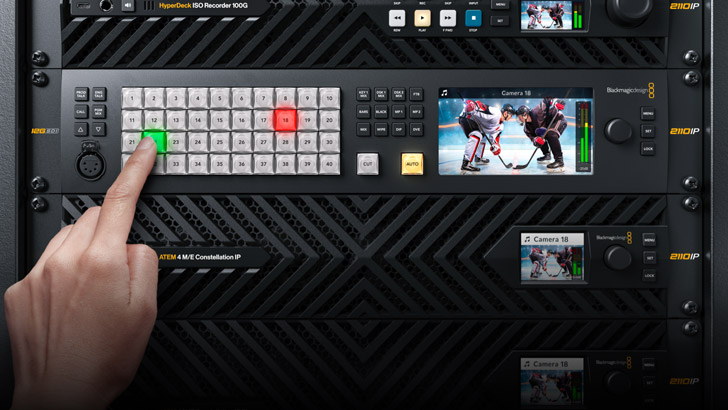 New ATEM Monitoring Rack Panels