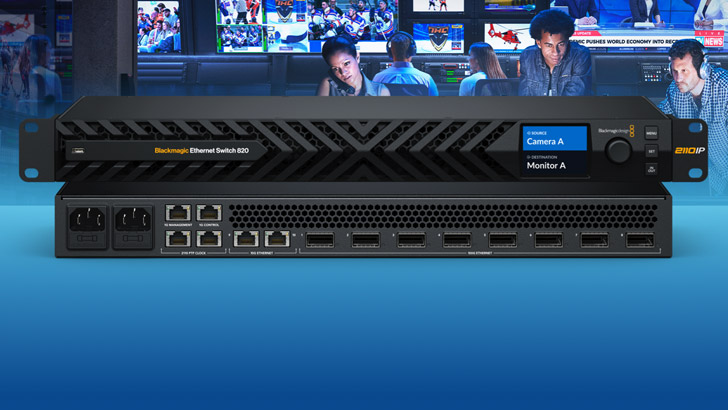 Blackmagic Ethernet Switch 820