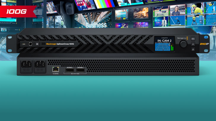 New Blackmagic UpDownCross 100G