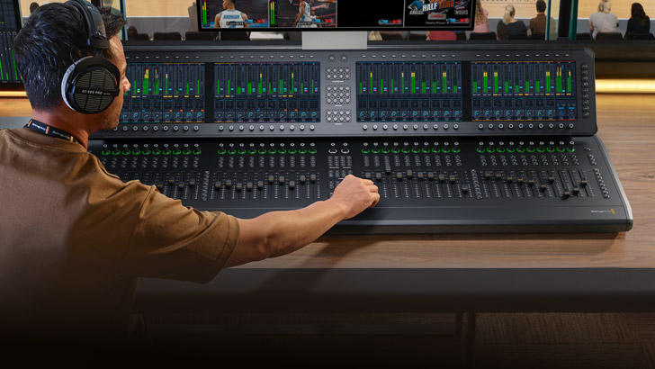 Live Audio Panel Blackmagic Design