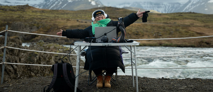 Blackmagic Design Streams Live From Icelandic Wilderness
