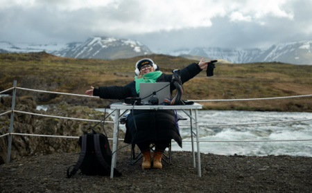Blackmagic Design Streams Live From Icelandic Wilderness