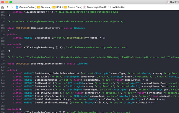 About Blackmagic RAW Speed Test App