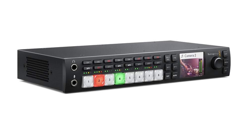 喜ばれる誕生日プレゼント blackshipsBlackmagic Design ライブプロダクションスイッチャー ATEM Television  Studio HD フロントパネルコントロール搭