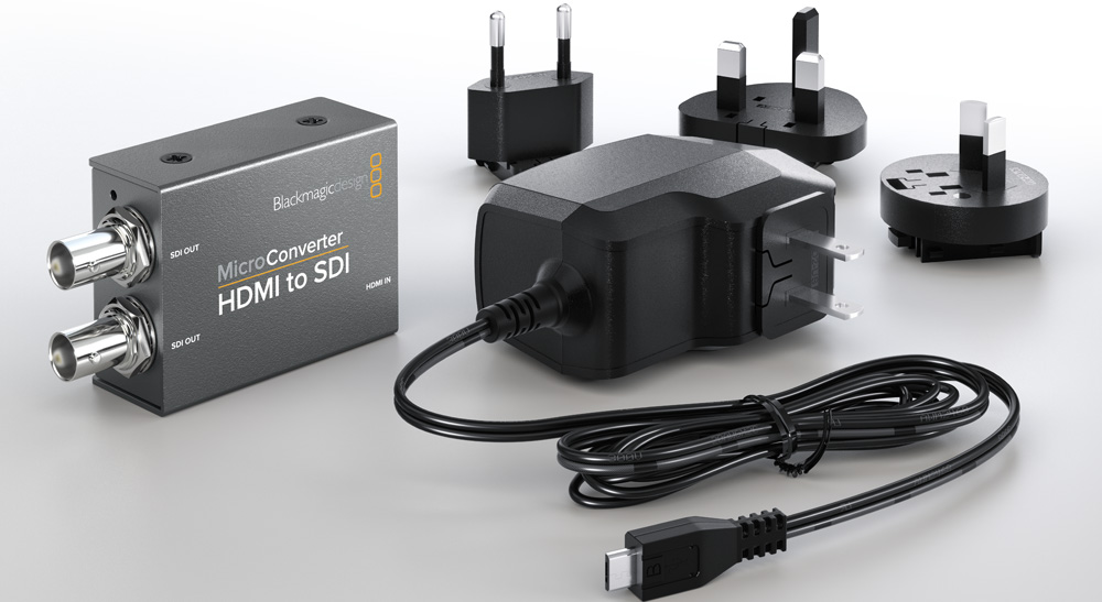 Blackmagic Design Micro Converter HDMI to SDI with Power Supply 