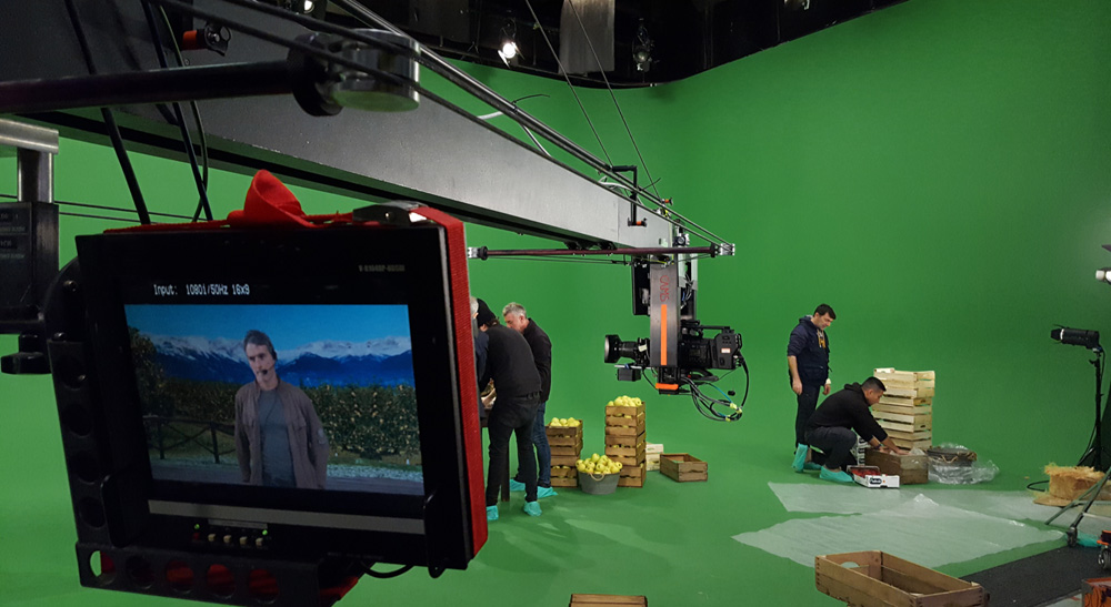 virtual studio set image