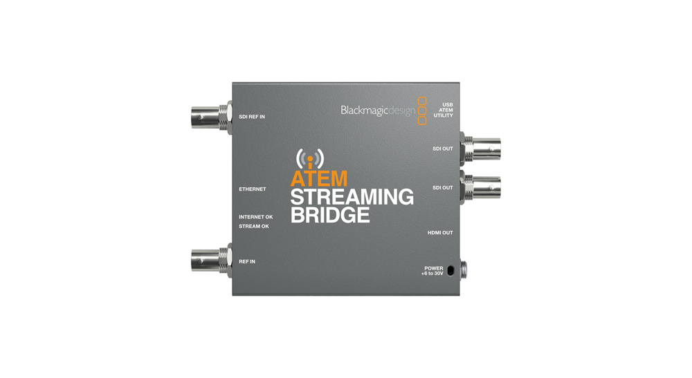 Blackmagic Design ATEM Streaming Bridge for ATEM Mini Pro Streaming Switchers 