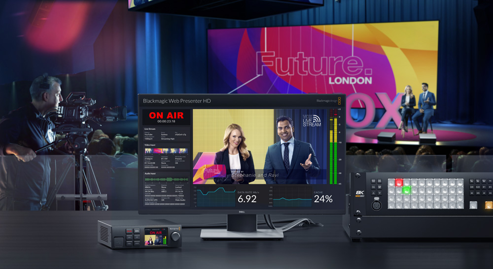 Blackmagic Web Presenter HD - Codificador de streaming - Avacab