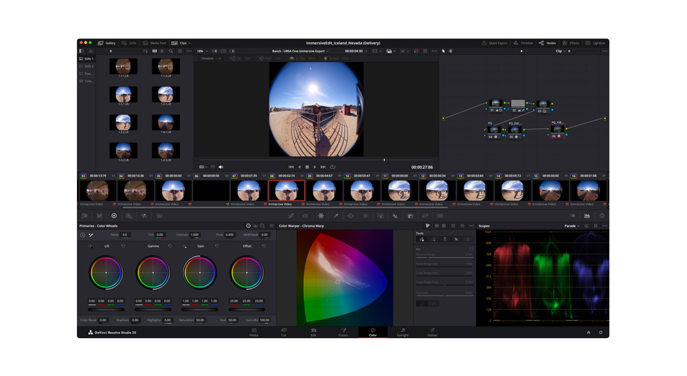 DaVinci Resolve 20 スタジオ Media | Blackmagic Design