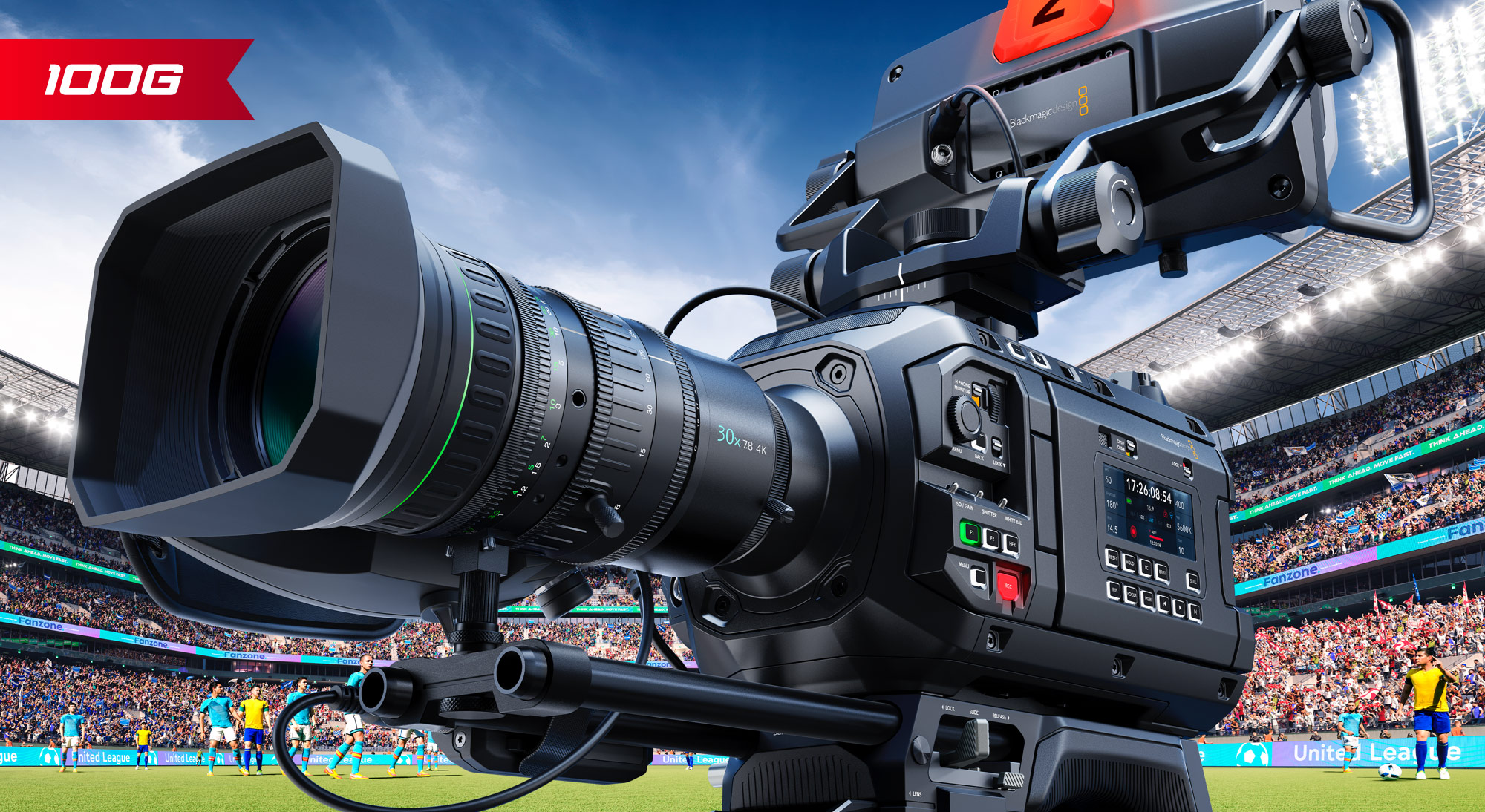 Blackmagic Design révolutionne le direct avec la nouvelle URSA Cine 12K LF 100G