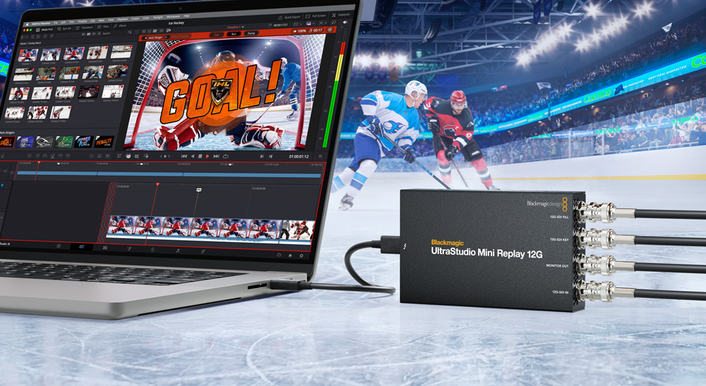 Blackmagic小型モニターUltraStudio Mini Monitor Media | Blackmagic Design