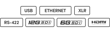 SDI or HDMI Inputs Icons