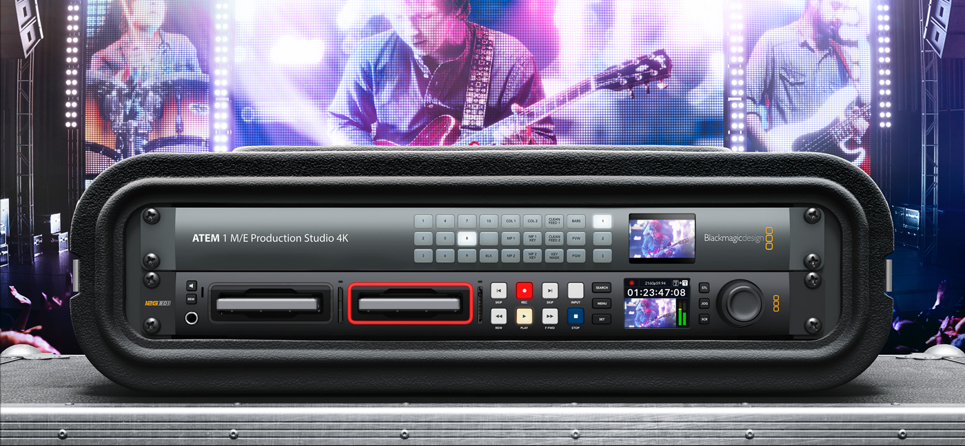 Blackmagic Design ATEM 1 M/E Production Switcher – Gearwise – AV & Stage  Equipment