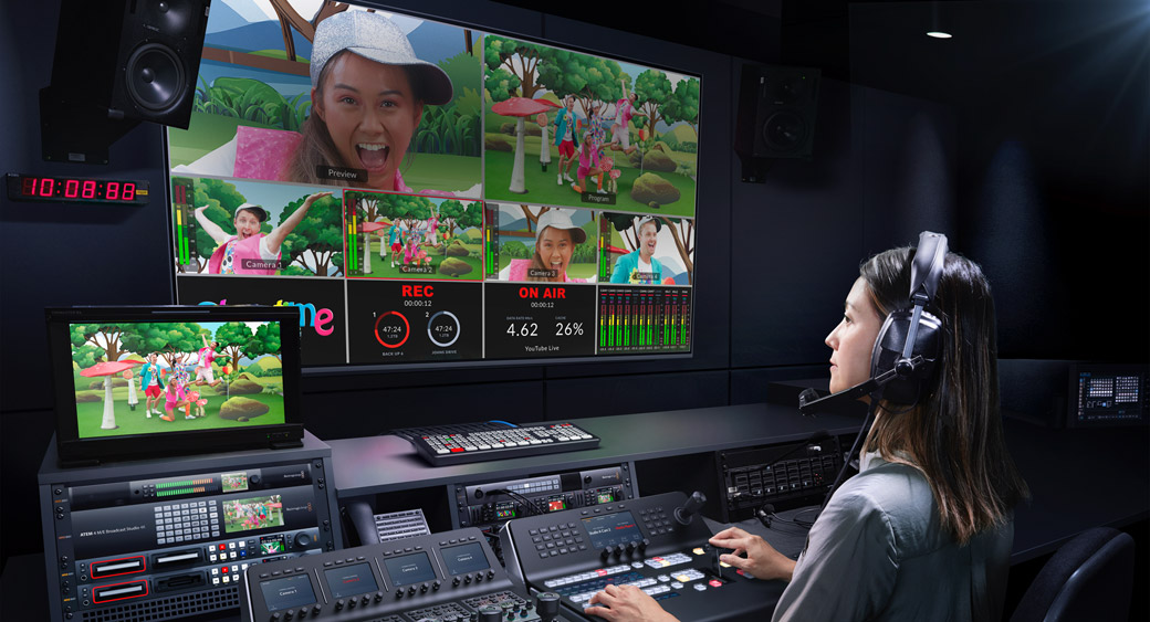 blackmagic studio 4k switcher