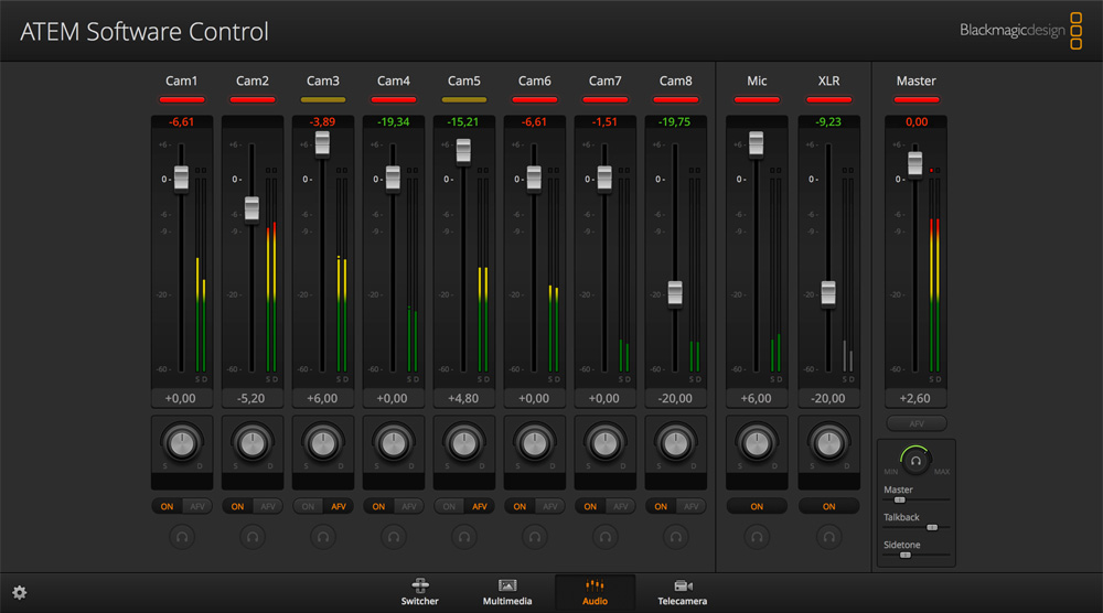 blackmagic atem production studio 4k software download