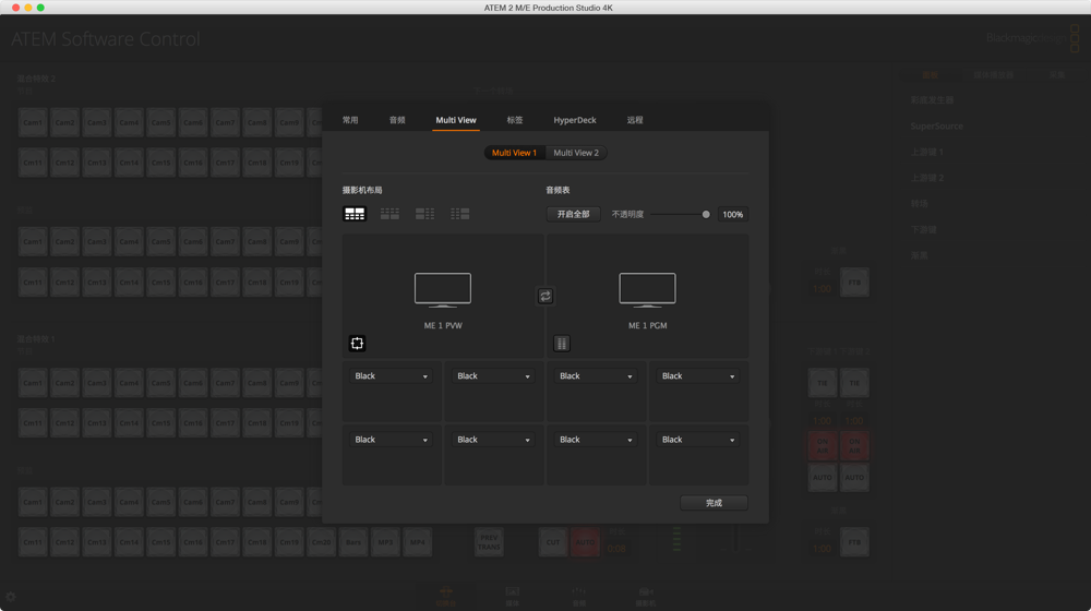 Switcher MultiView