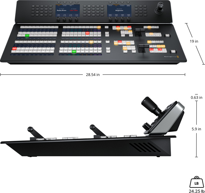 ATEM Production Studio 4K – Tech Specs | Blackmagic Design