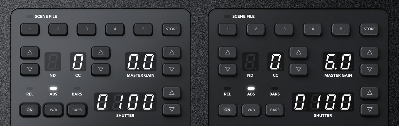 ATEM Camera Control Panel | Blackmagic Design