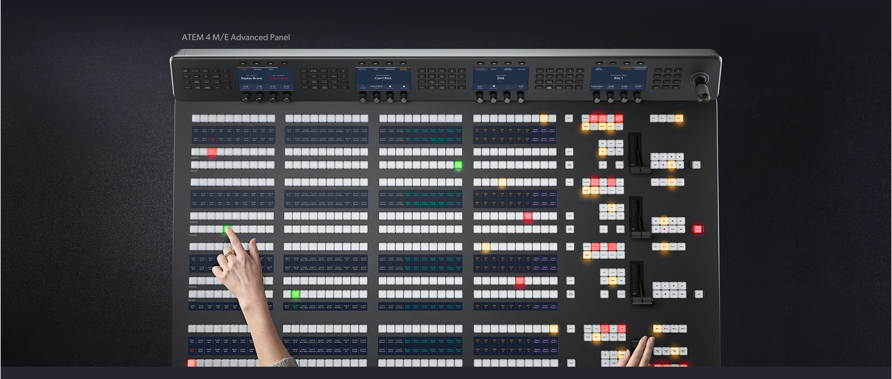 Blackmagic Design ATEM 4 M/E Advanced Panel Blackmagic Design ATEM 4 M/E Advanced Panel