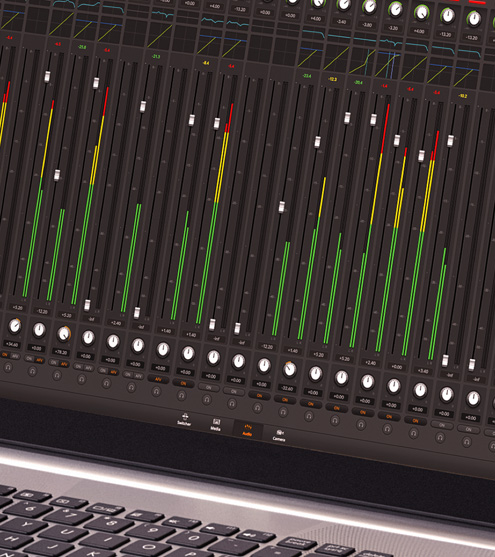 Fairlight Audio Mixer