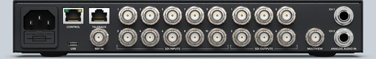 Blackmagic ATEM 1 M/E Constellation 4K dengan 10 input 12G-SDI