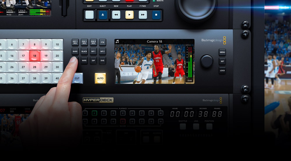 Blackmagic Design - ATEM Constellation 8K Switcher with M/E Advanced P -  OHD Studios