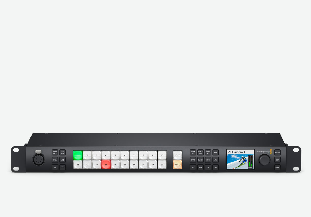 ATEM Constellation – Advanced Panel | Blackmagic Design