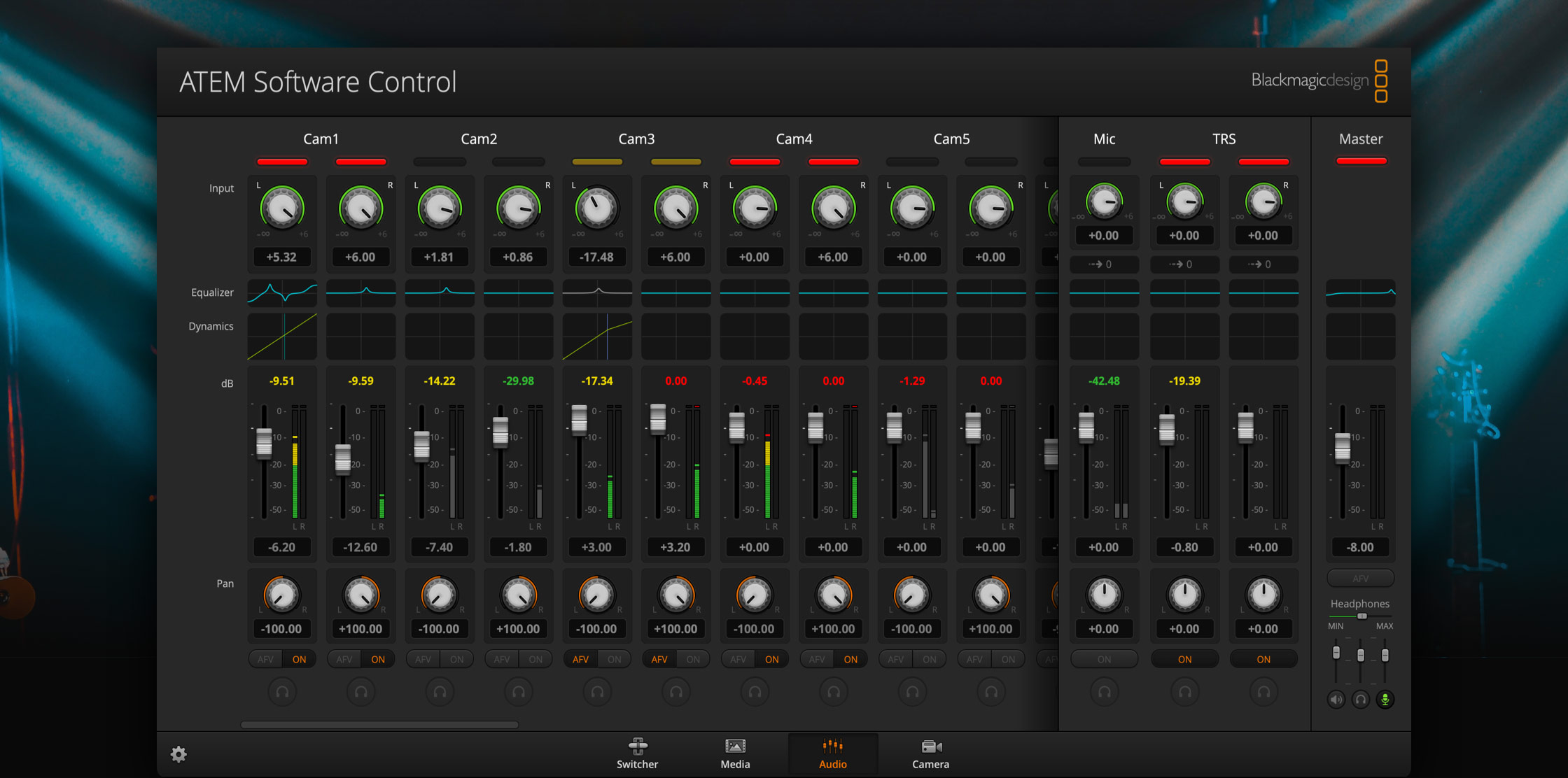 ATEM Constellation – Software Control | Blackmagic Design