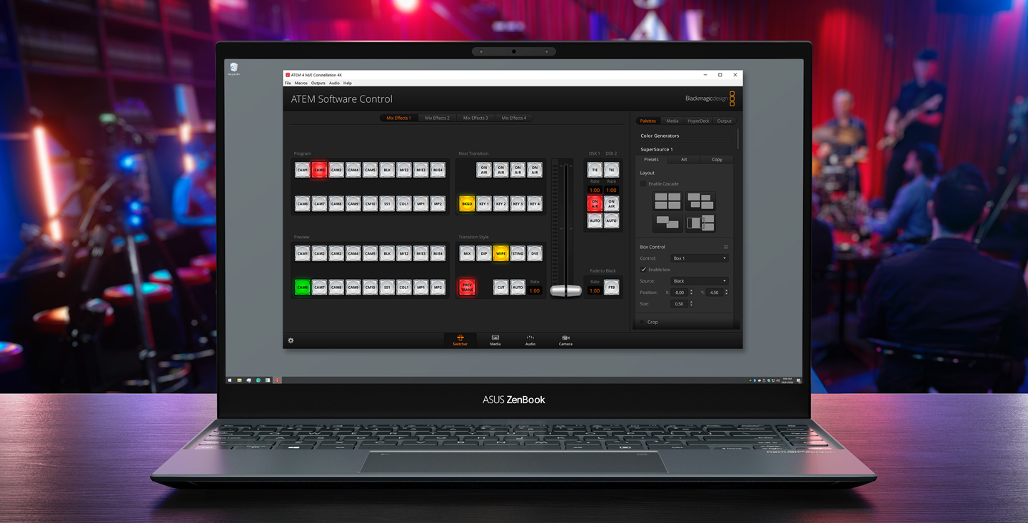 ATEM Constellation – Software Control | Blackmagic Design