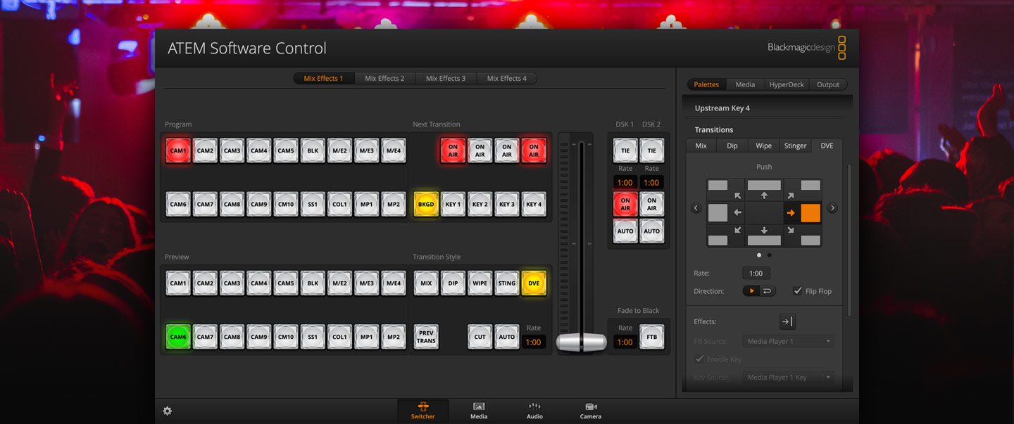 ATEM Constellation 8K Software Control Blackmagic Design