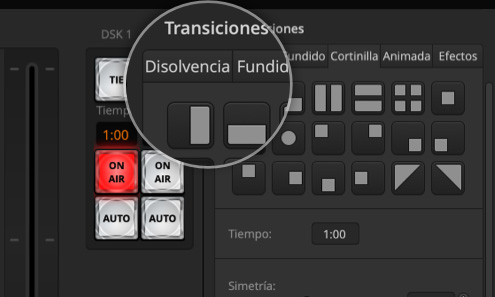 Transition Settings