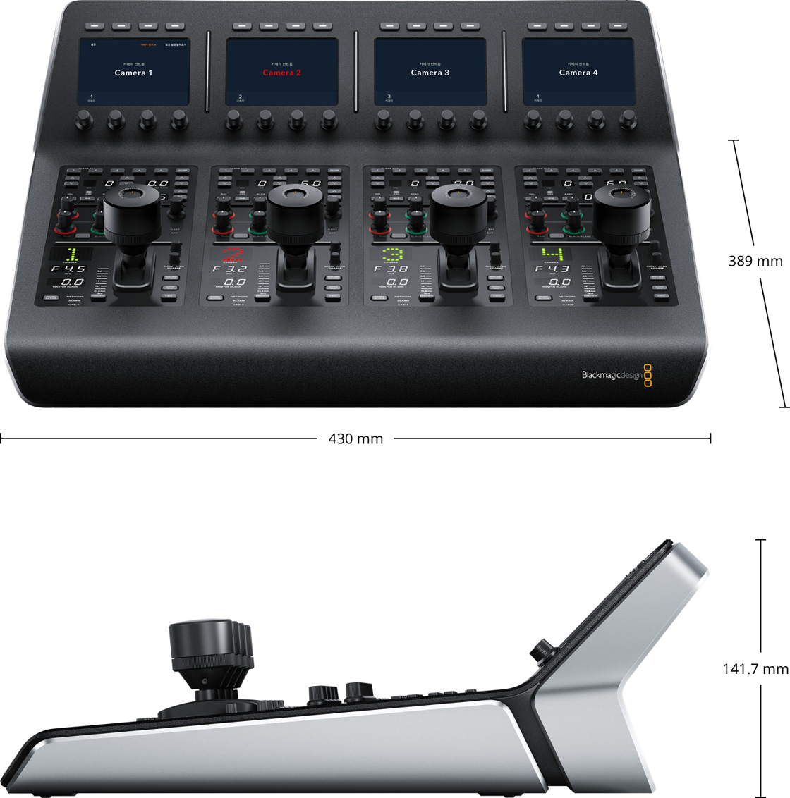 ATEM Camera Control Panel – 사양 | Blackmagic Design
