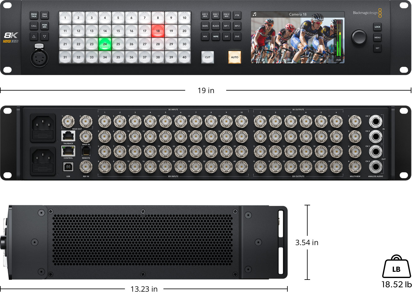 Switcher ATEM Constellation 8K - Broadcast Video SP