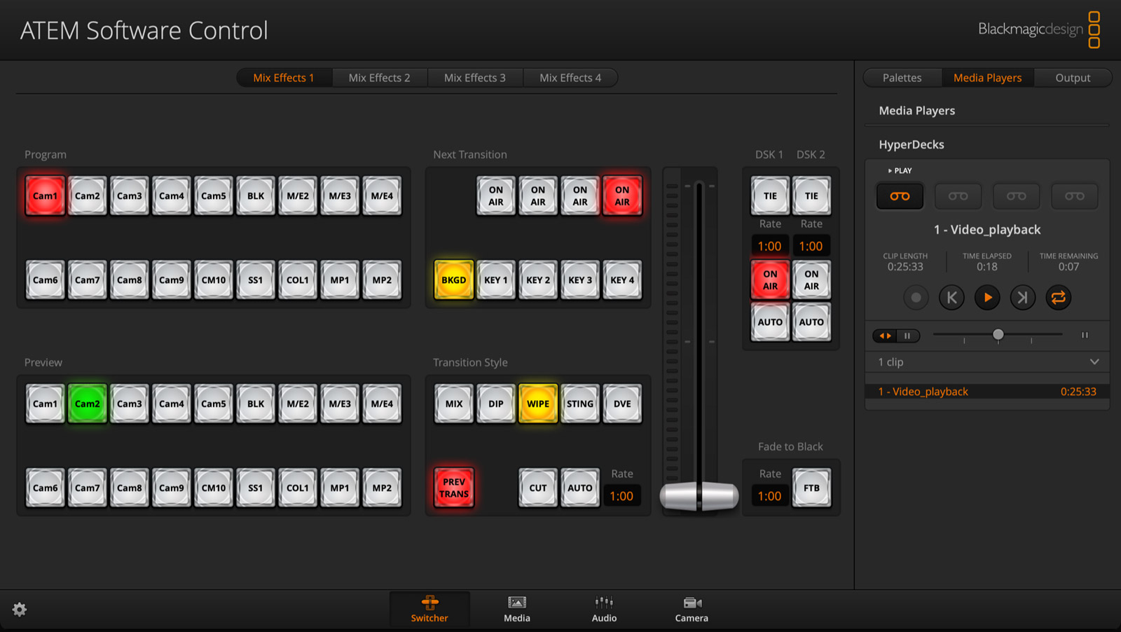 ATEM Constellation 8K – Software Control | Blackmagic Design
