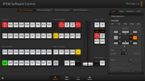 Switcher interface