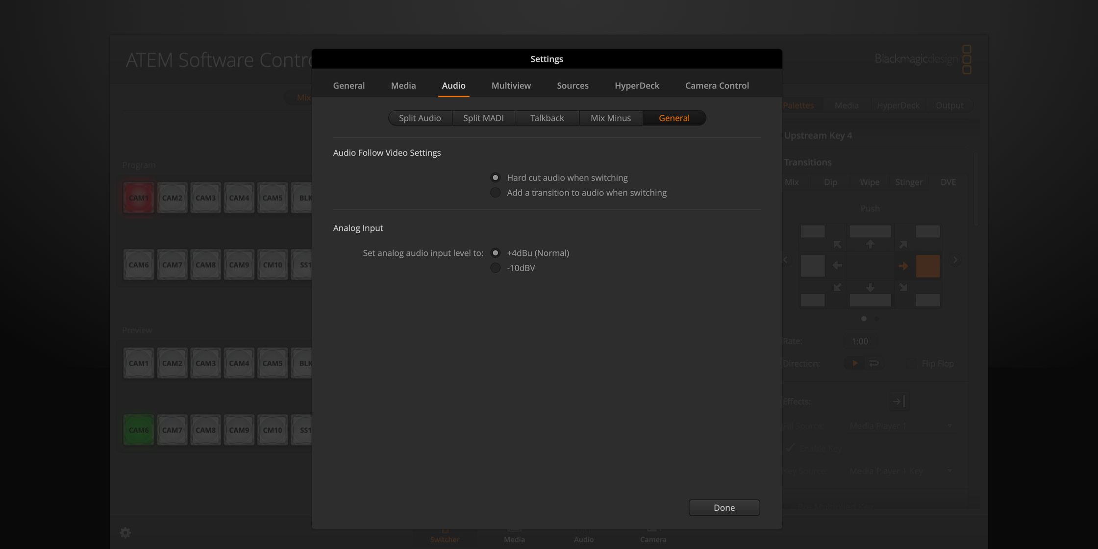 ATEM Constellation 8K – Software Control | Blackmagic Design