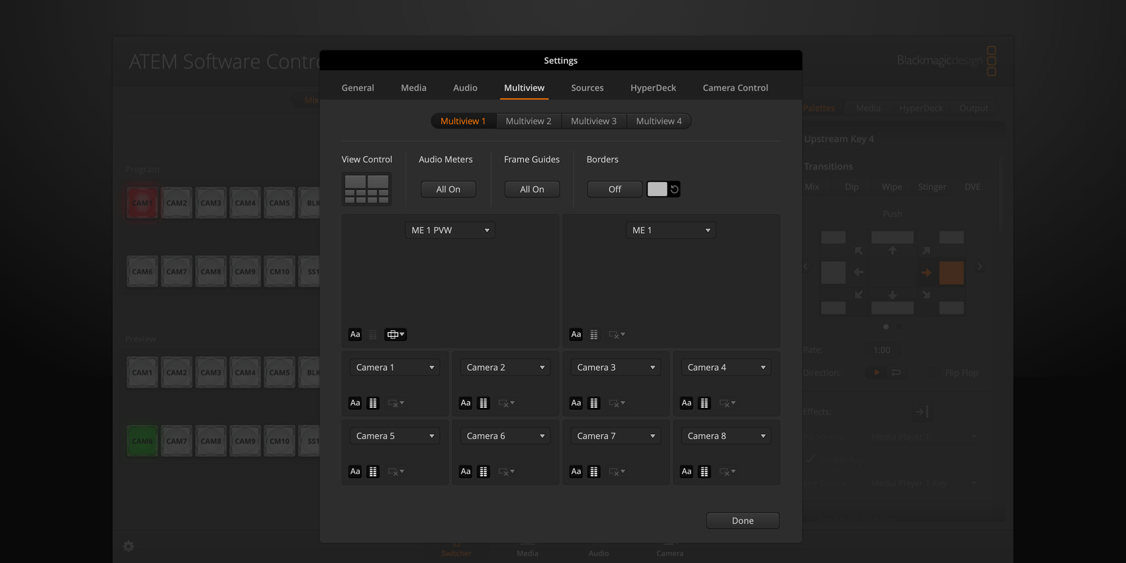 ATEM Constellation 8K – Software Control | Blackmagic Design