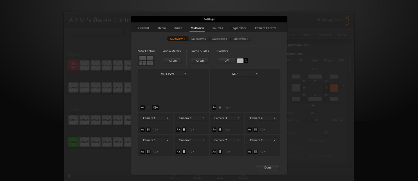 ATEM Constellation 8K – Software Control | Blackmagic Design