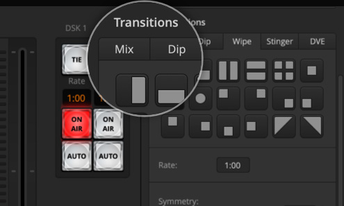 Transition Settings