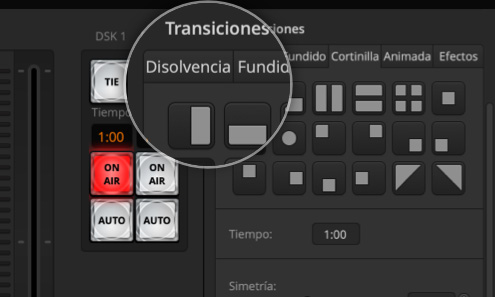 Transition Settings