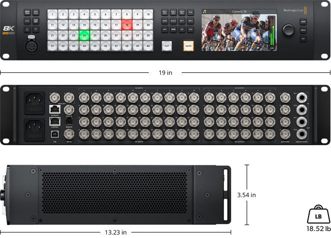 ATEM Production Studio 4K – Tech Specs | Blackmagic Design