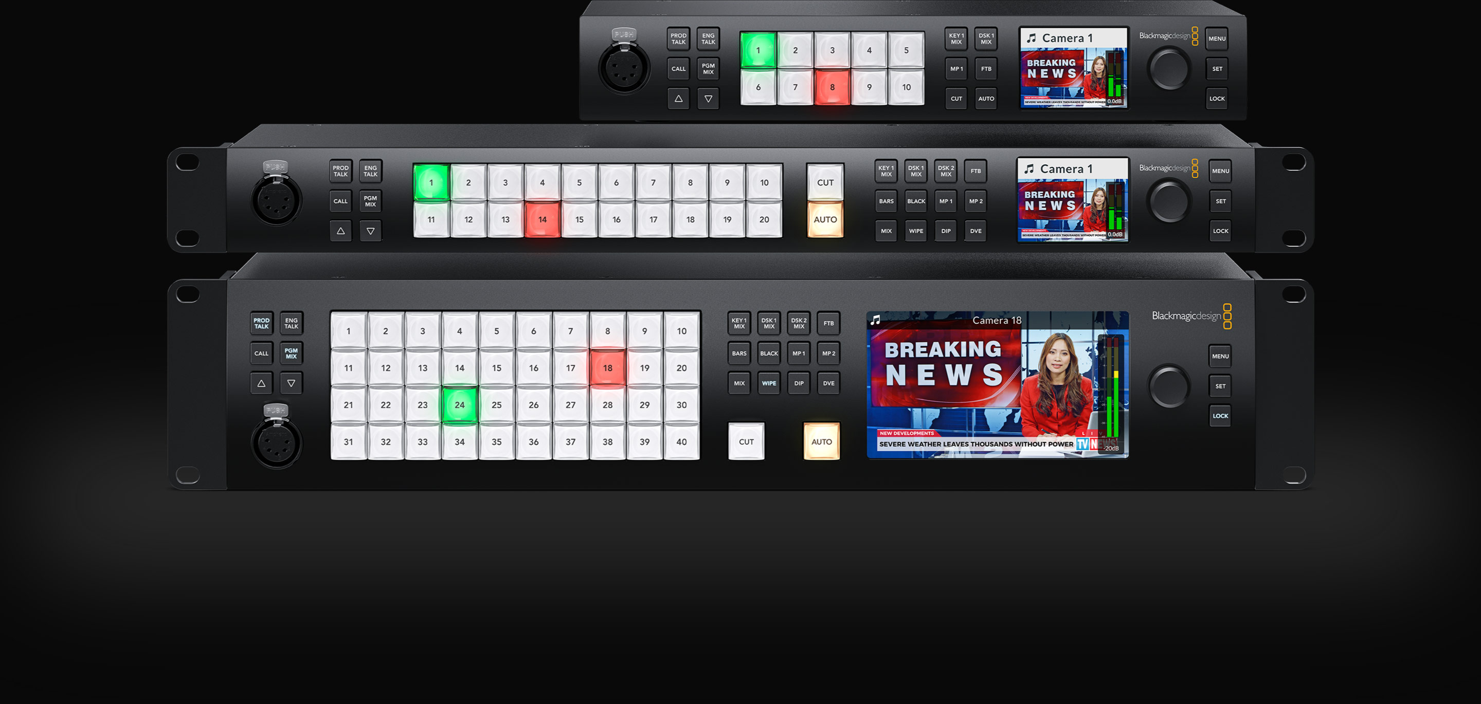 Blackmagic - Blackmagic Design ATEM 2 M/E Advanced Panel 20 - 302.528,11 TL