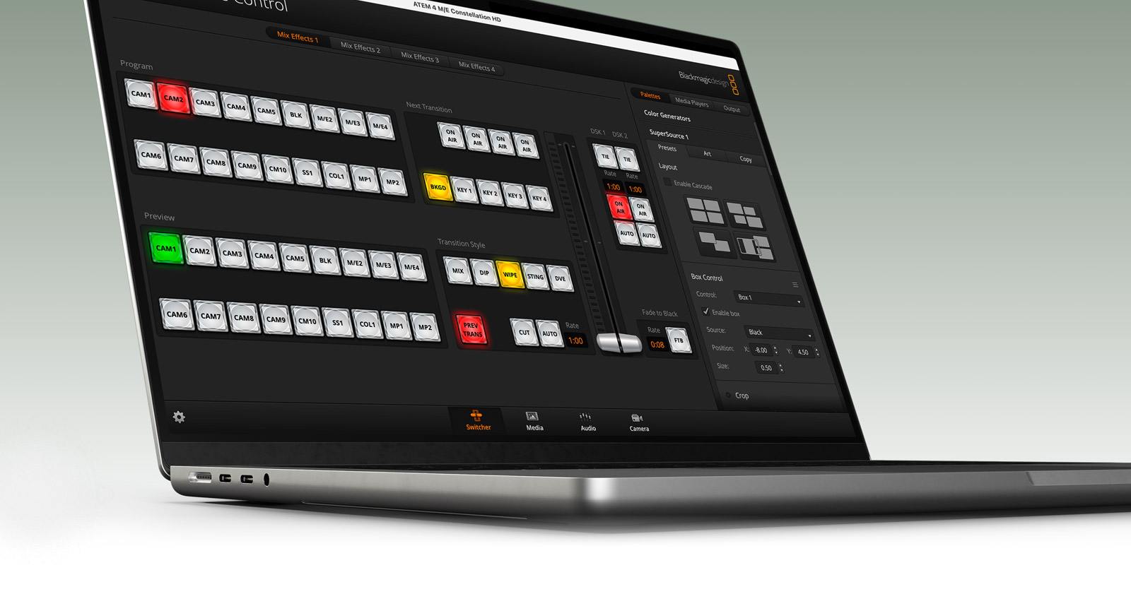 ATEM Constellation HD Software Control Blackmagic Design