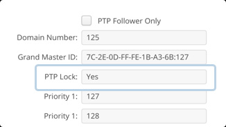 PTP Lock