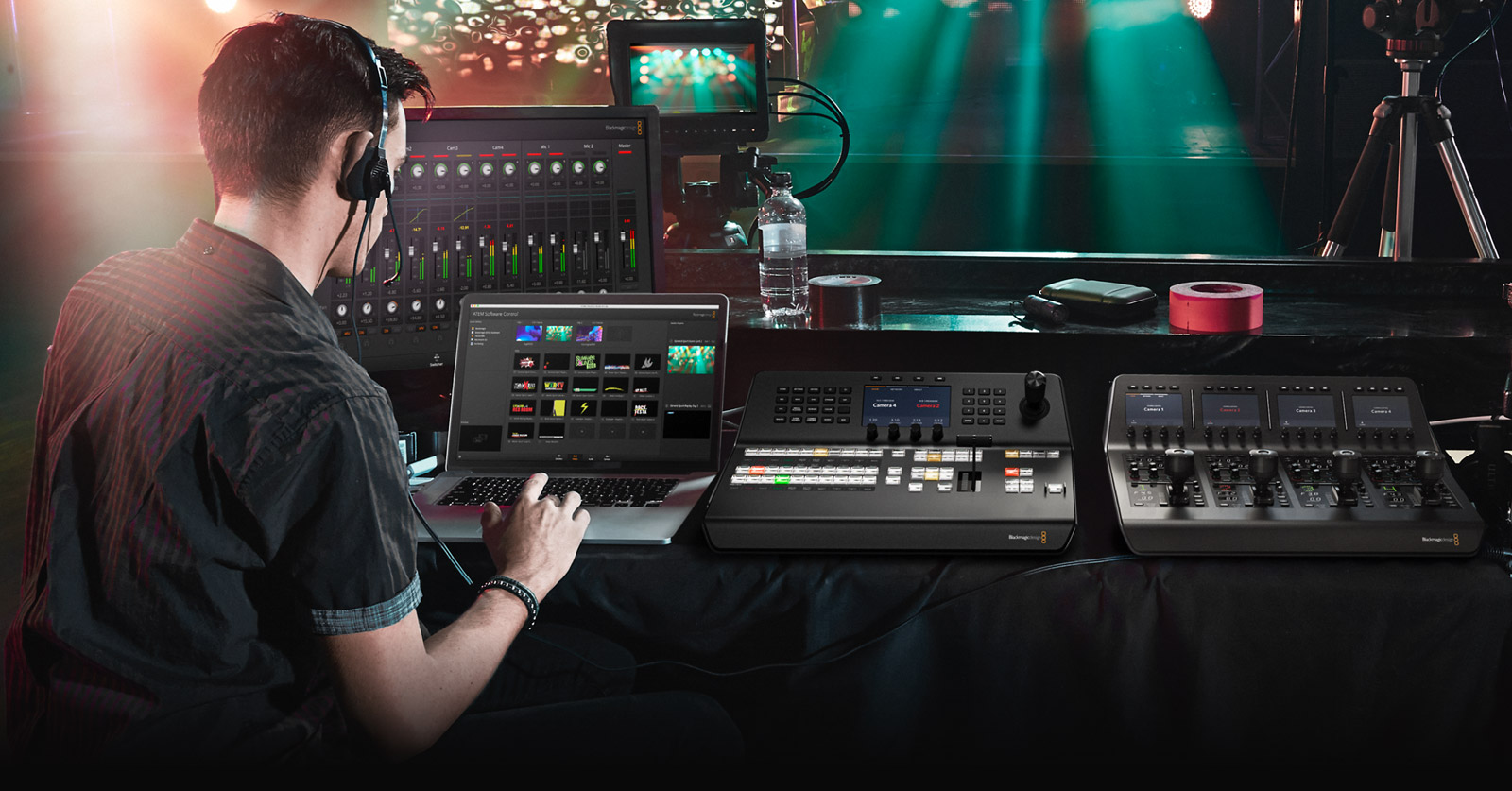 ATEM Constellation IP – Advanced Panel | Blackmagic Design