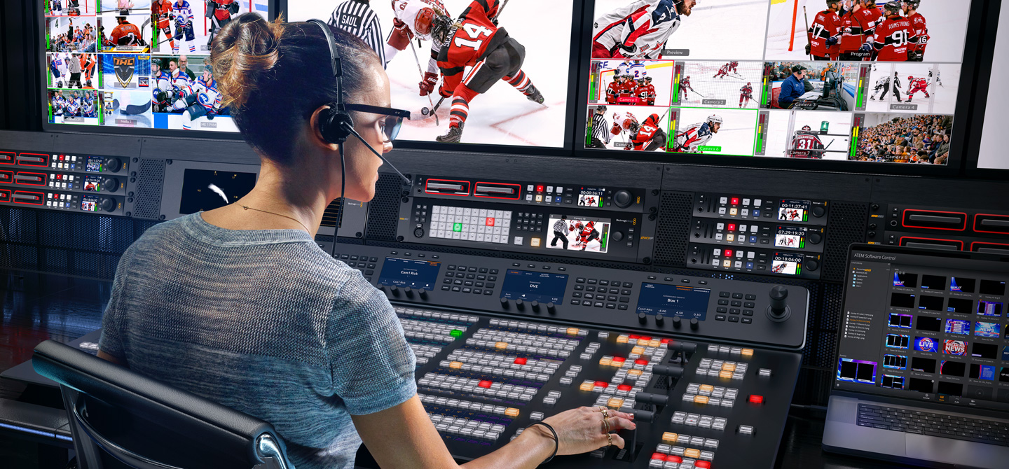Get professional broadcast style workflows!