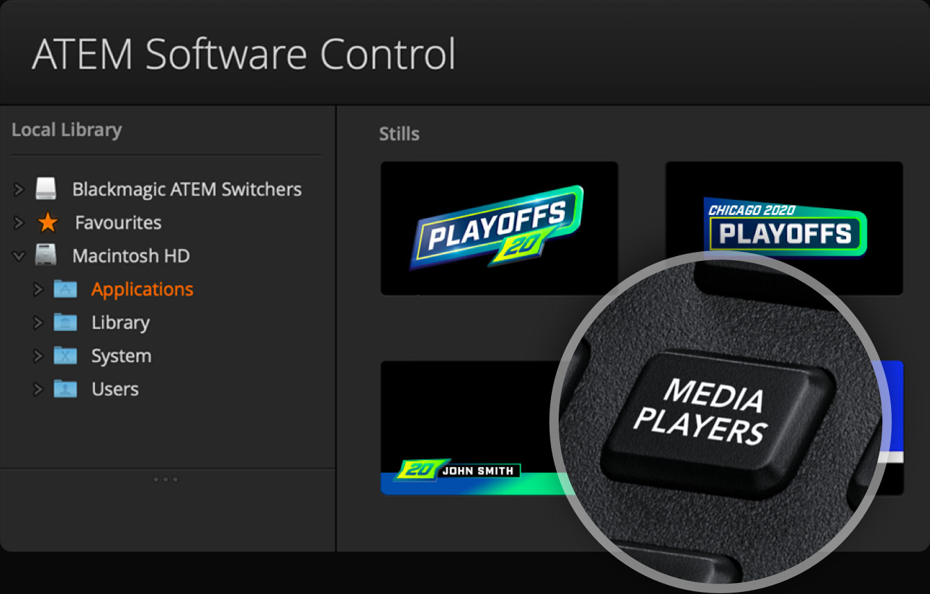 ATEM Constellation IP – Advanced Panel | Blackmagic Design