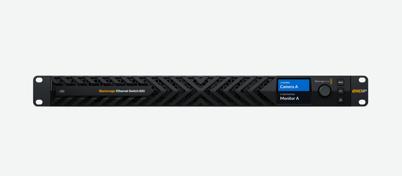 Blackmagic Ethernet Switch 820